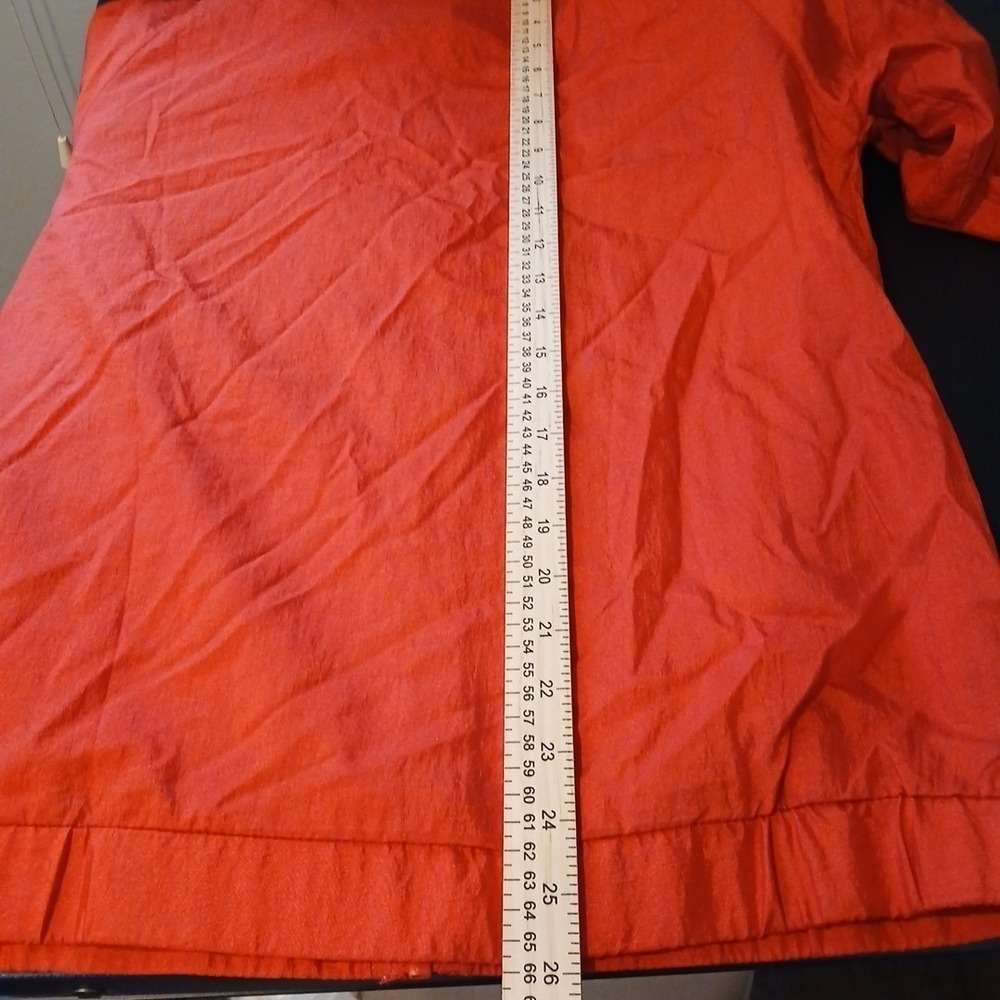 Champion Mens Small Red Black Windbreaker 90s Track Jacket Streetwear NWT - Picture 8 of 14